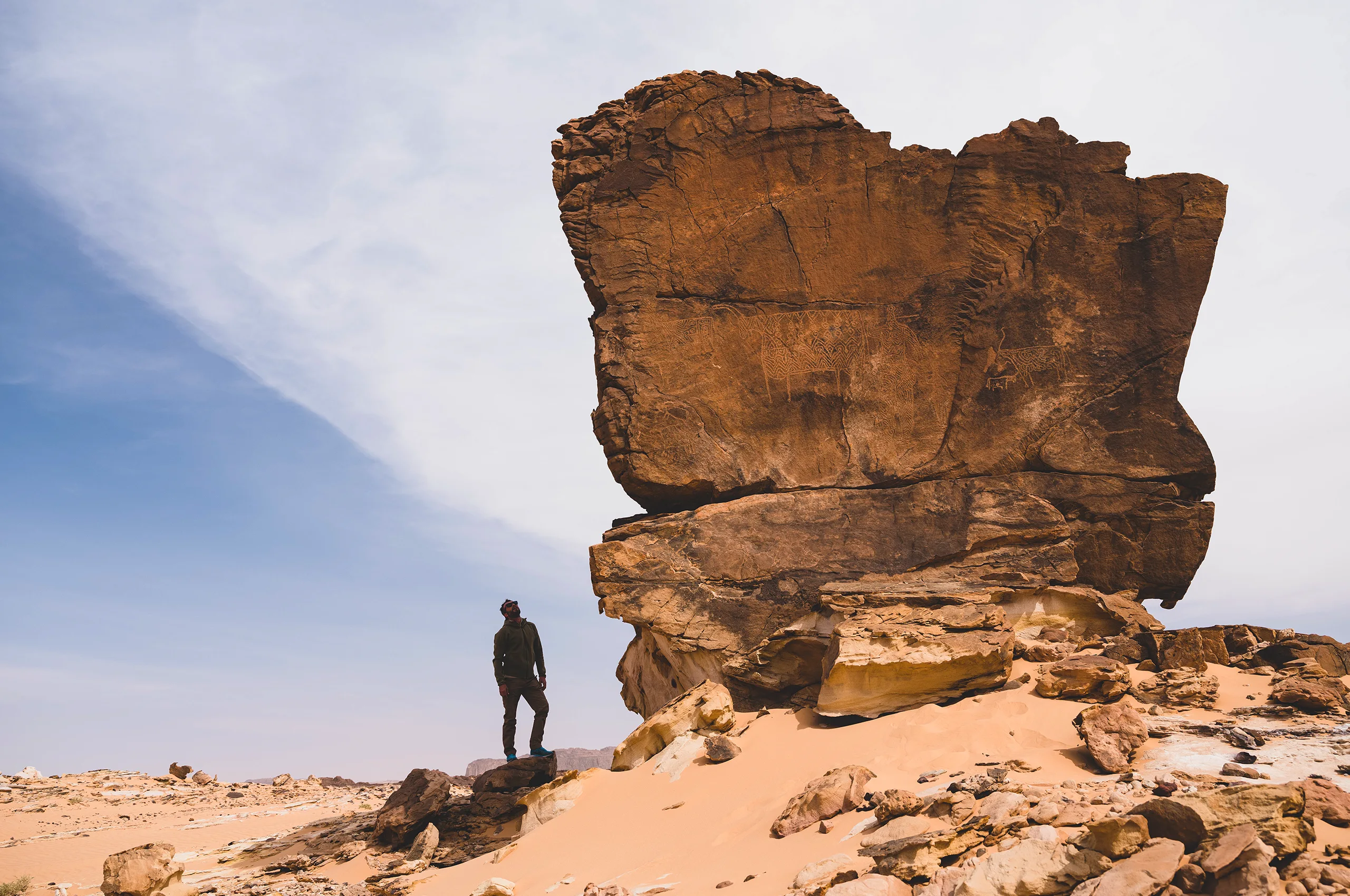 Anoa - Trips to Chad with SVS Tchad - rock art