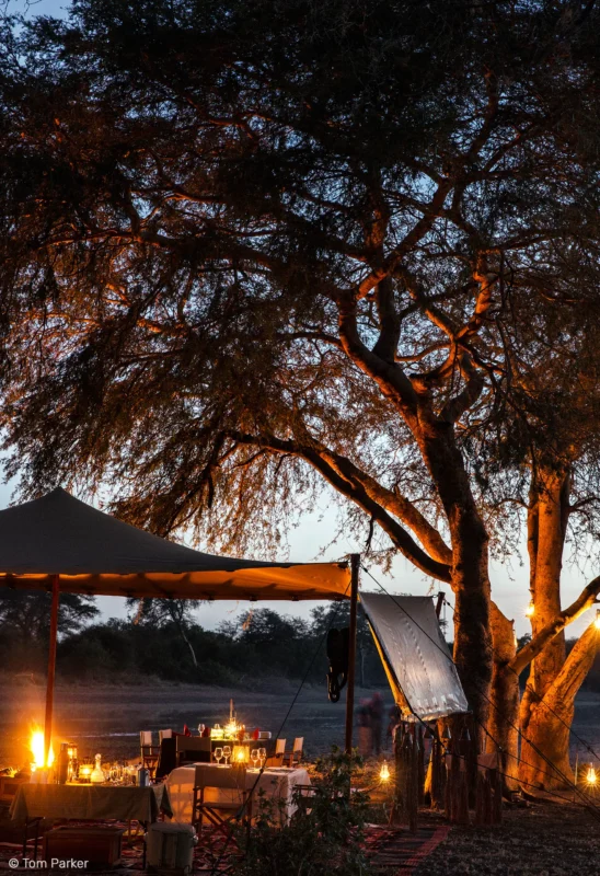 Un campement mobile saisonnier offrant des safaris et des aventures en pleine nature sauvage - SVS Tchad - ph: Tom Parker