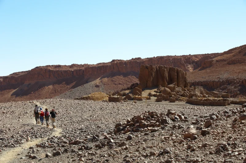 The ascent of the highest volcano in the Sahara - Emi Koussi - Hiking adventure - SVS Tchad