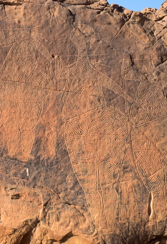 Niola Doa - SVS Tchad - gravures rupestres